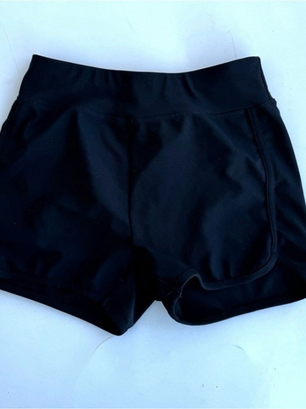 Runway Girls' Black Active Shorts